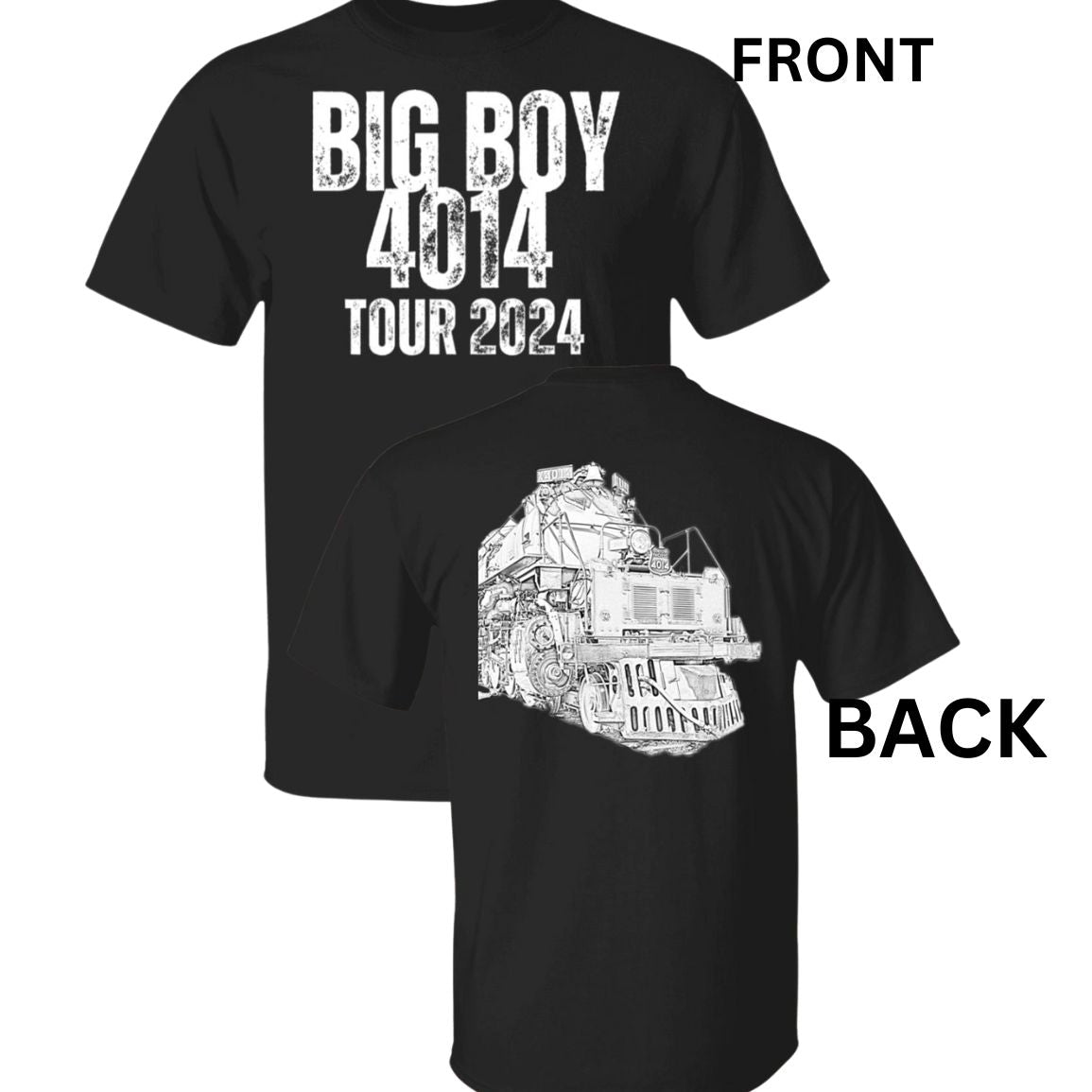 Big Boy 4014 2024 Tour Heavyweight Classic  T-Shirt