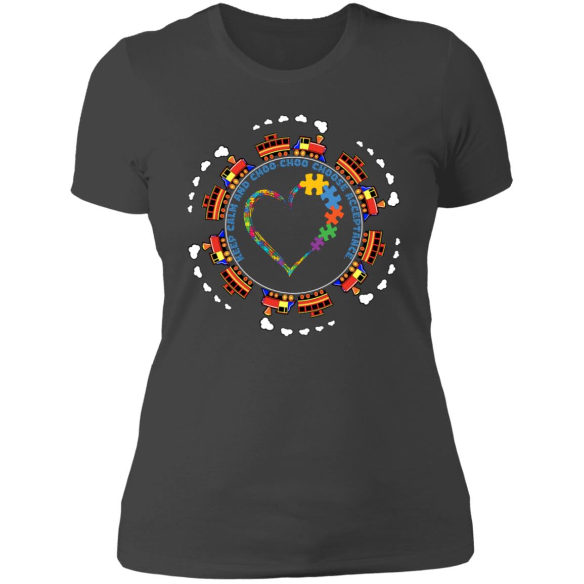 Embrace Diversity Autism Awareness Ladies' Boyfriend T-Shirt