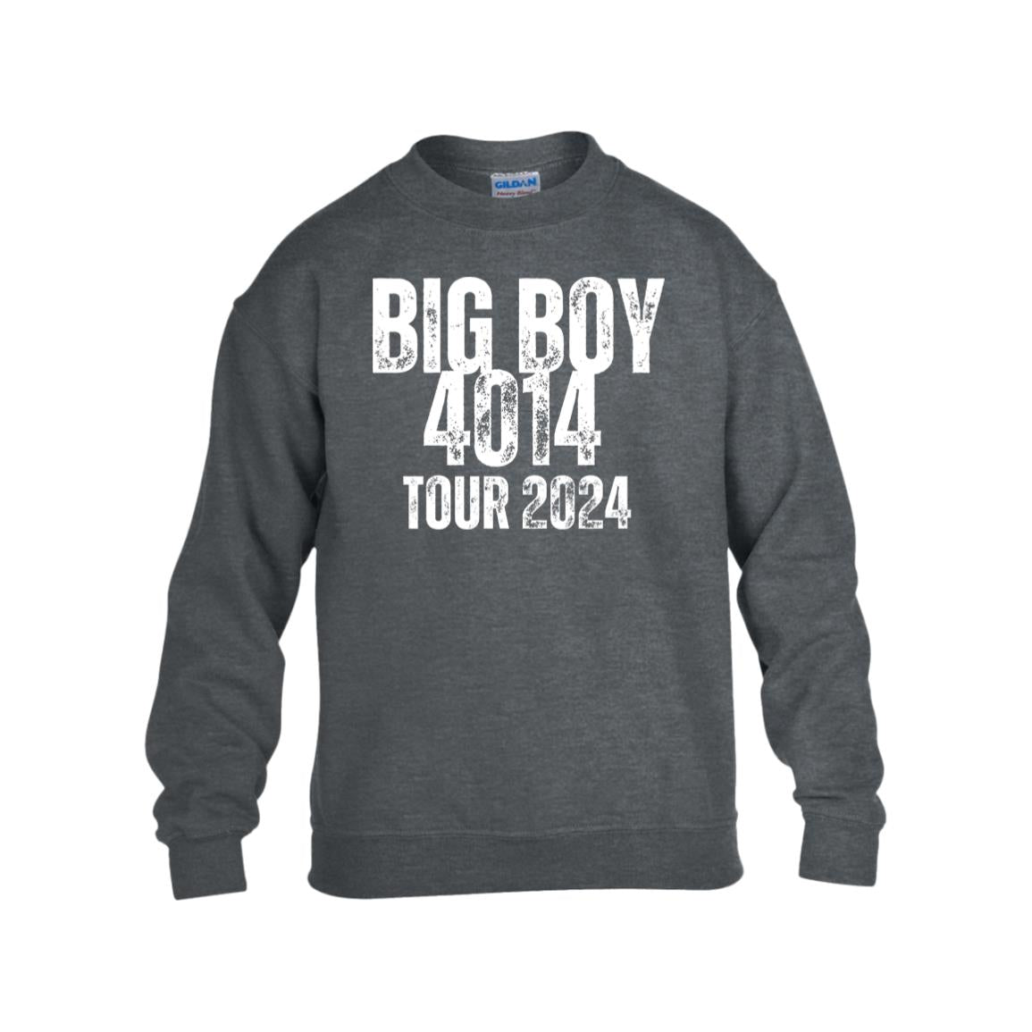 Big Boy 4014 Tour 2024 Kids Heavy Blend Fleece Crew