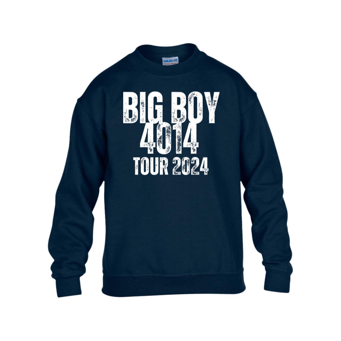 Big Boy 4014 Tour 2024 Kids Heavy Blend Fleece Crew