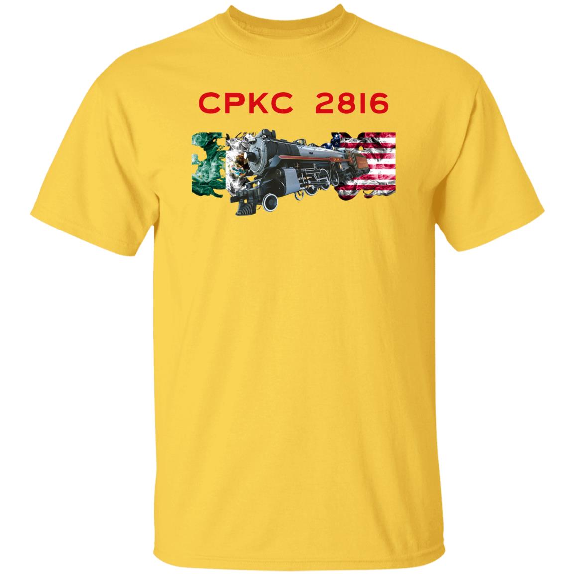 CPKC 2816 w/ USA/MEX Flag Heavyweight Classic  T-Shirt