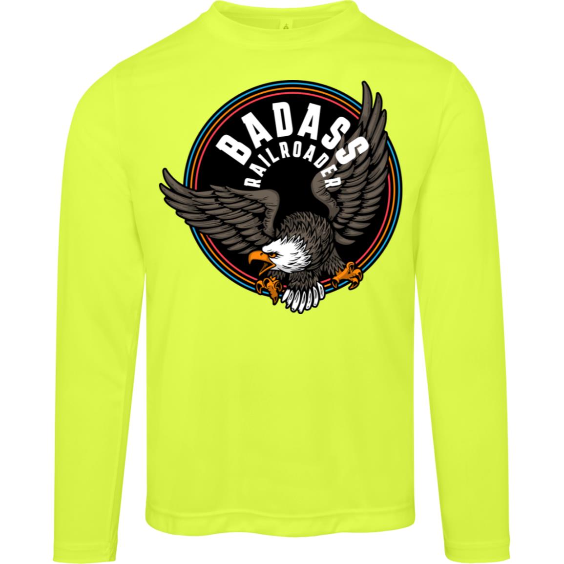 Badass Railroader Mens Zone Long Sleeve Tee