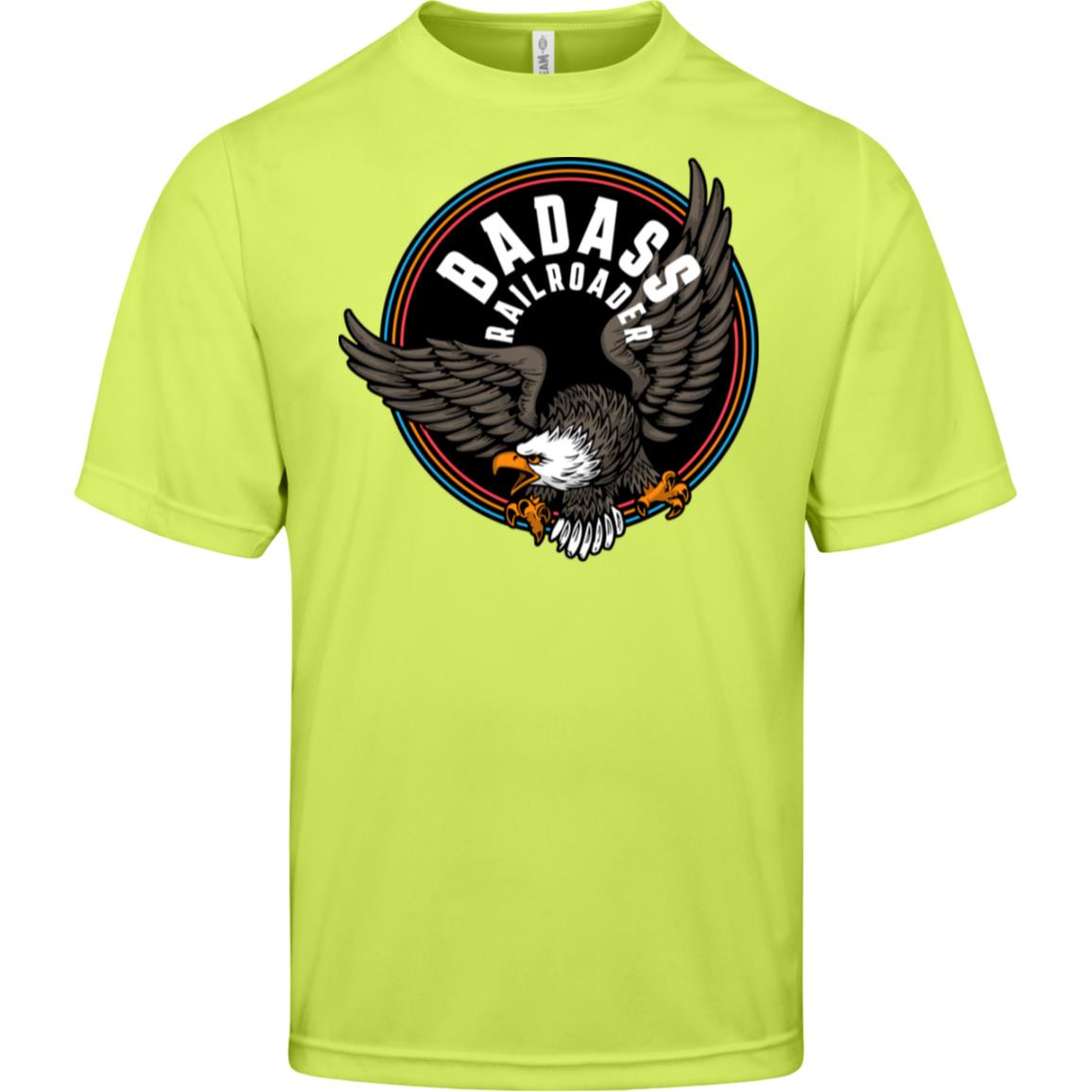 Badass Railroader Mens Zone Tee