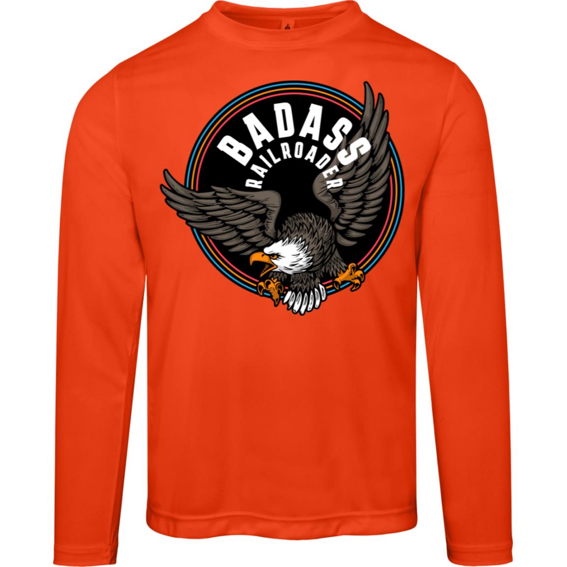 Badass Railroader Mens Zone Long Sleeve Tee