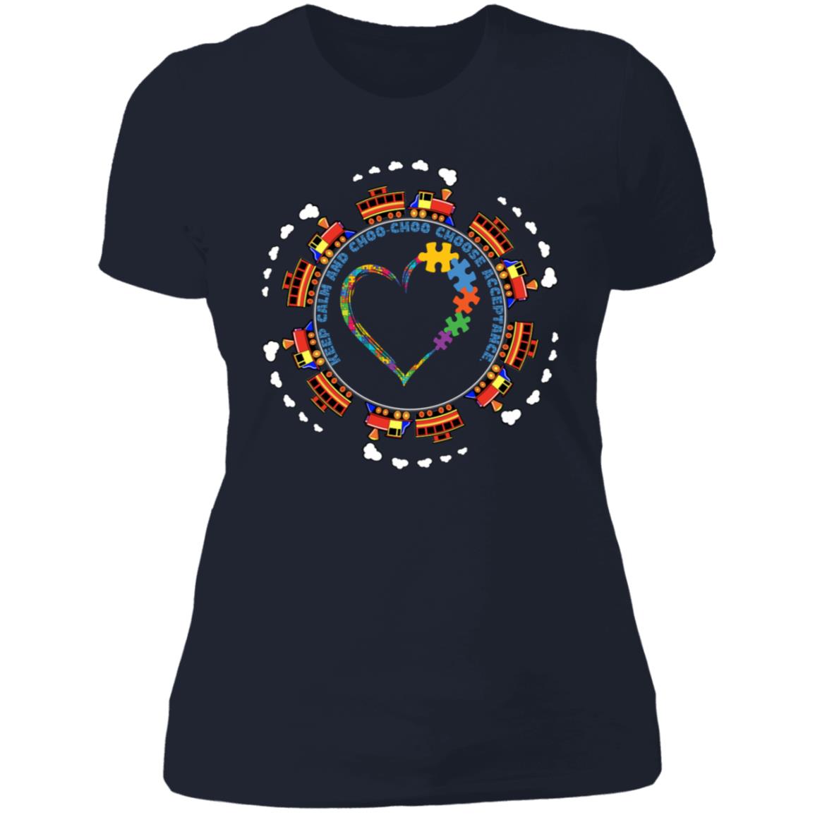 Embrace Diversity Autism Awareness Ladies' Boyfriend T-Shirt