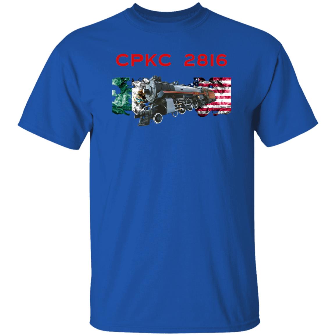 CPKC 2816 w/ USA/MEX Flag Heavyweight Classic  T-Shirt