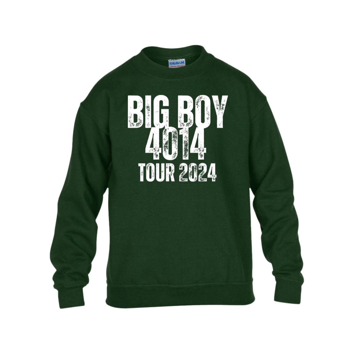 Big Boy 4014 Tour 2024 Kids Heavy Blend Fleece Crew