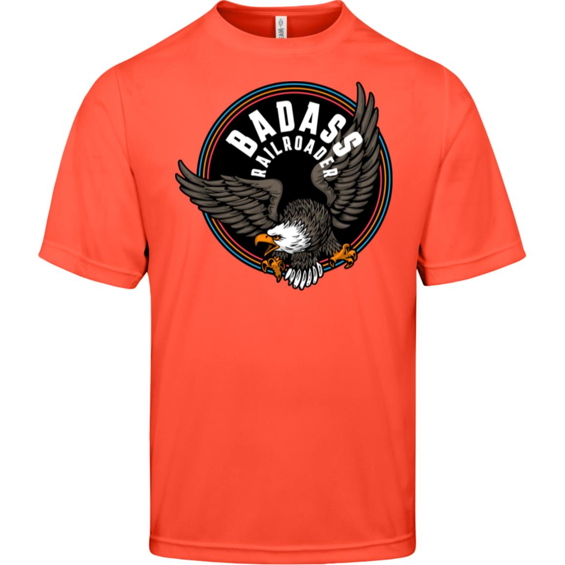 Badass Railroader Mens Zone Tee