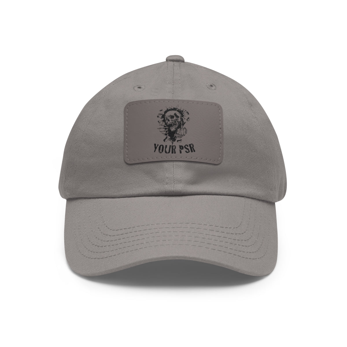 F*CK YOUR PSR Dad Hat with Leather Patch - Broken Knuckle Apparel