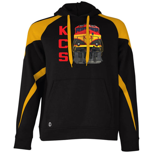 KCS Locomotive Athletic Colorblock Fleece Hoodie - Broken Knuckle Apparel