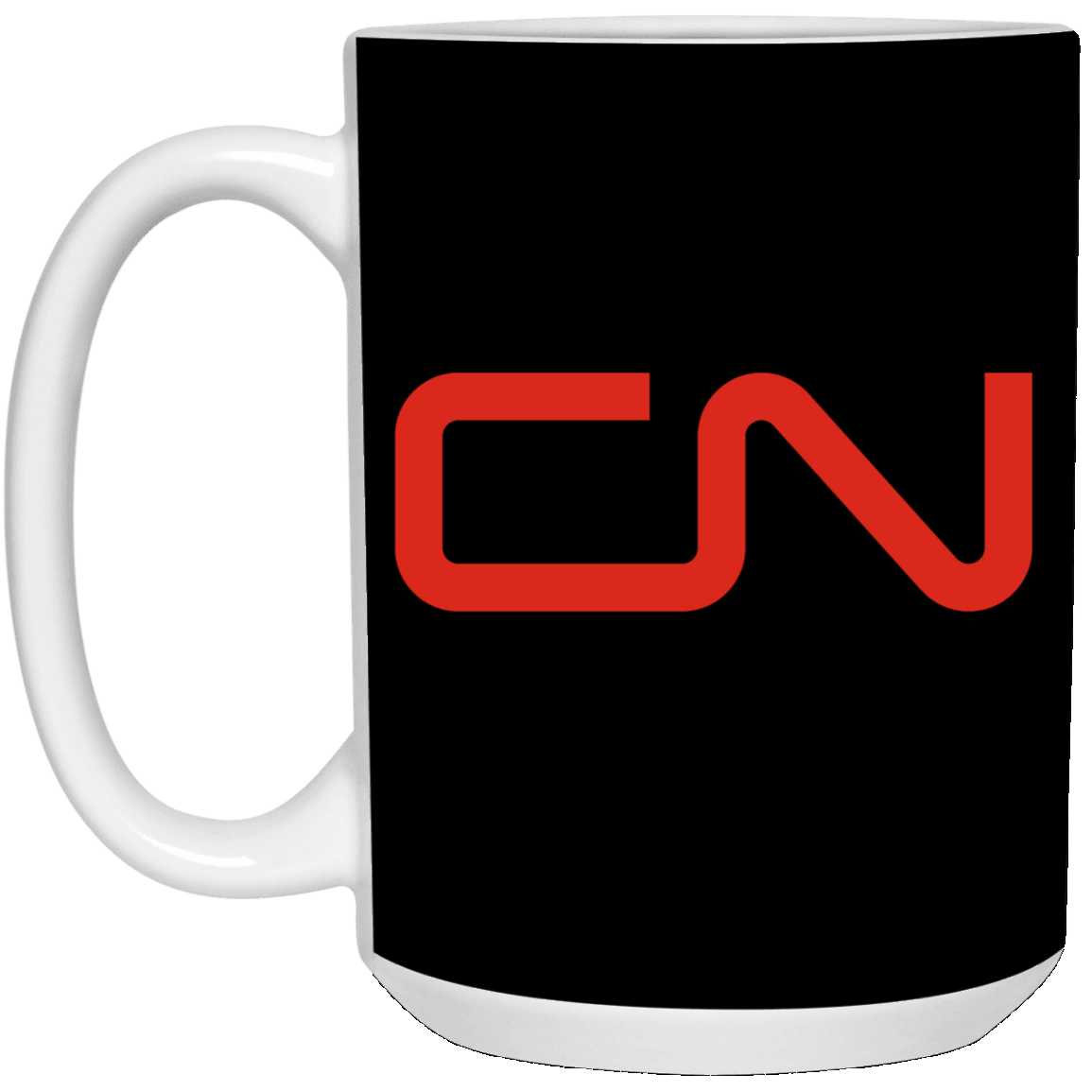 Canadian National [CN] 15 oz. Ceramic Mug - Broken Knuckle Apparel