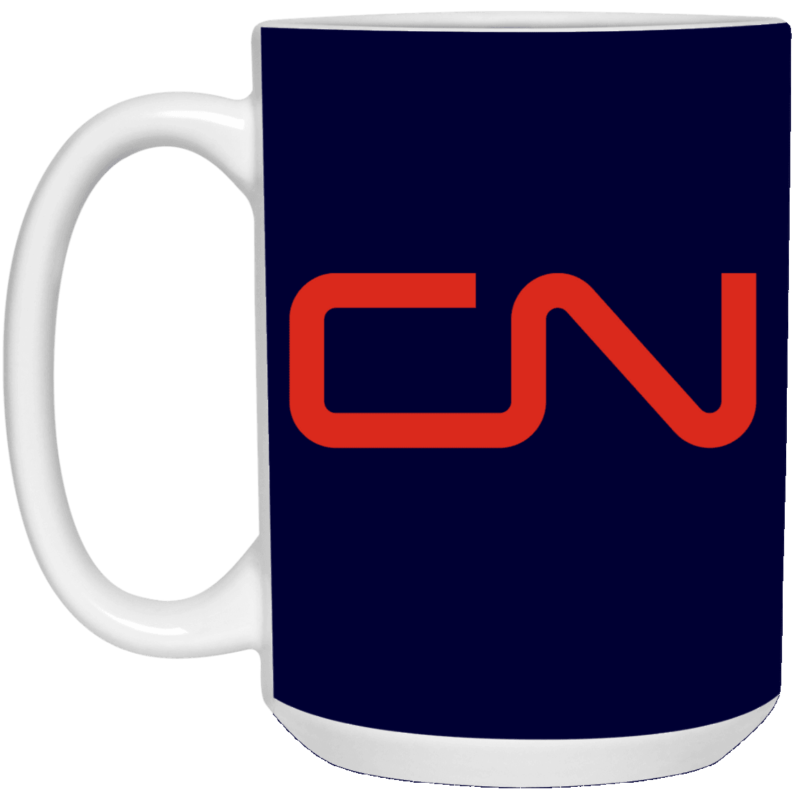 Canadian National [CN] 15 oz. Ceramic Mug - Broken Knuckle Apparel