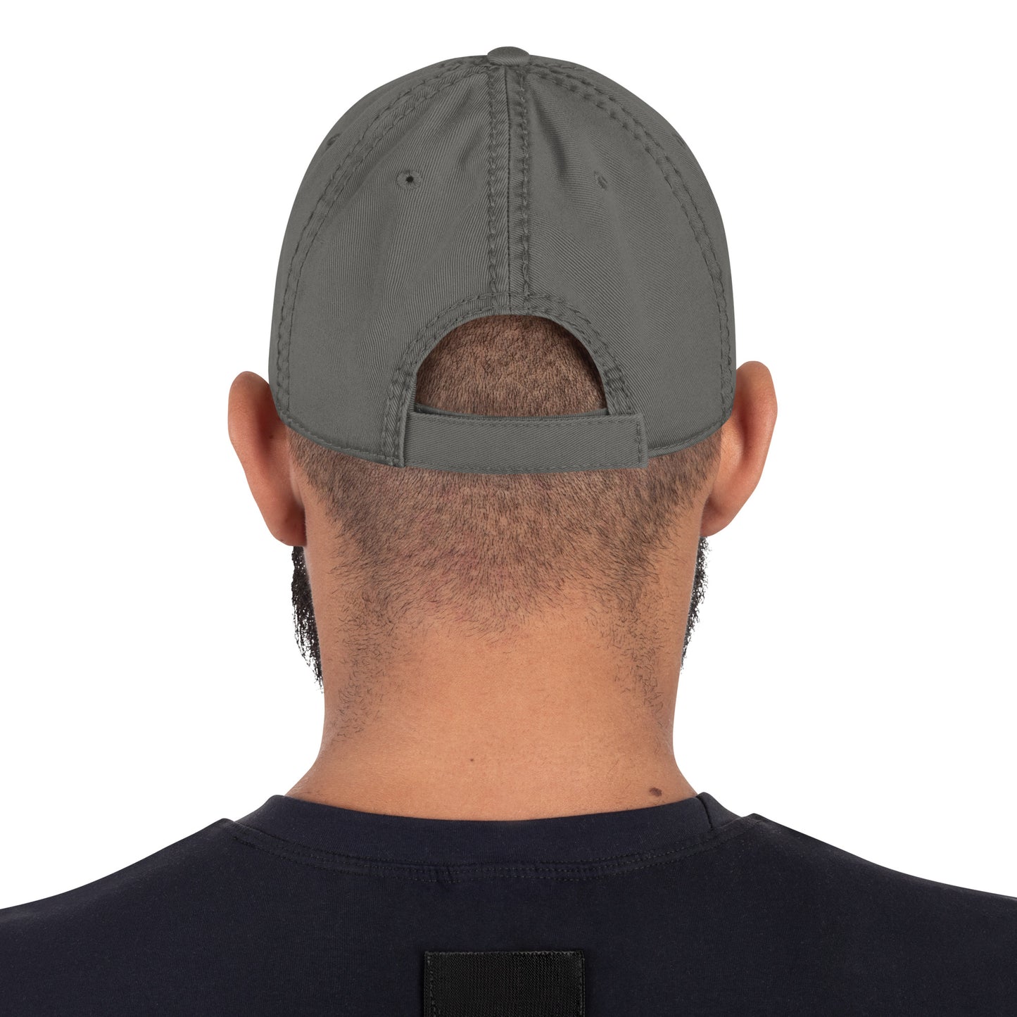 The Rock Distressed Dad Hat - Broken Knuckle Apparel