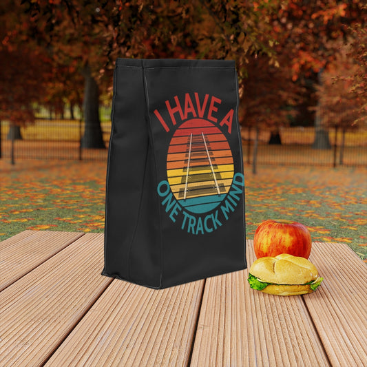 One Track Mind Polyester Lunch Bag - Broken Knuckle Apparel