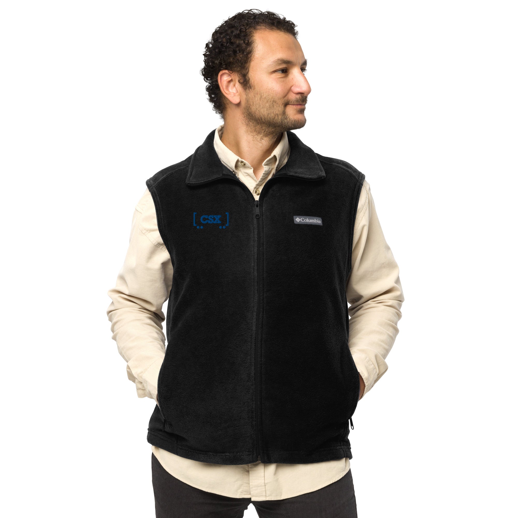 CSX Men’s Columbia fleece vest – Broken Knuckle Apparel