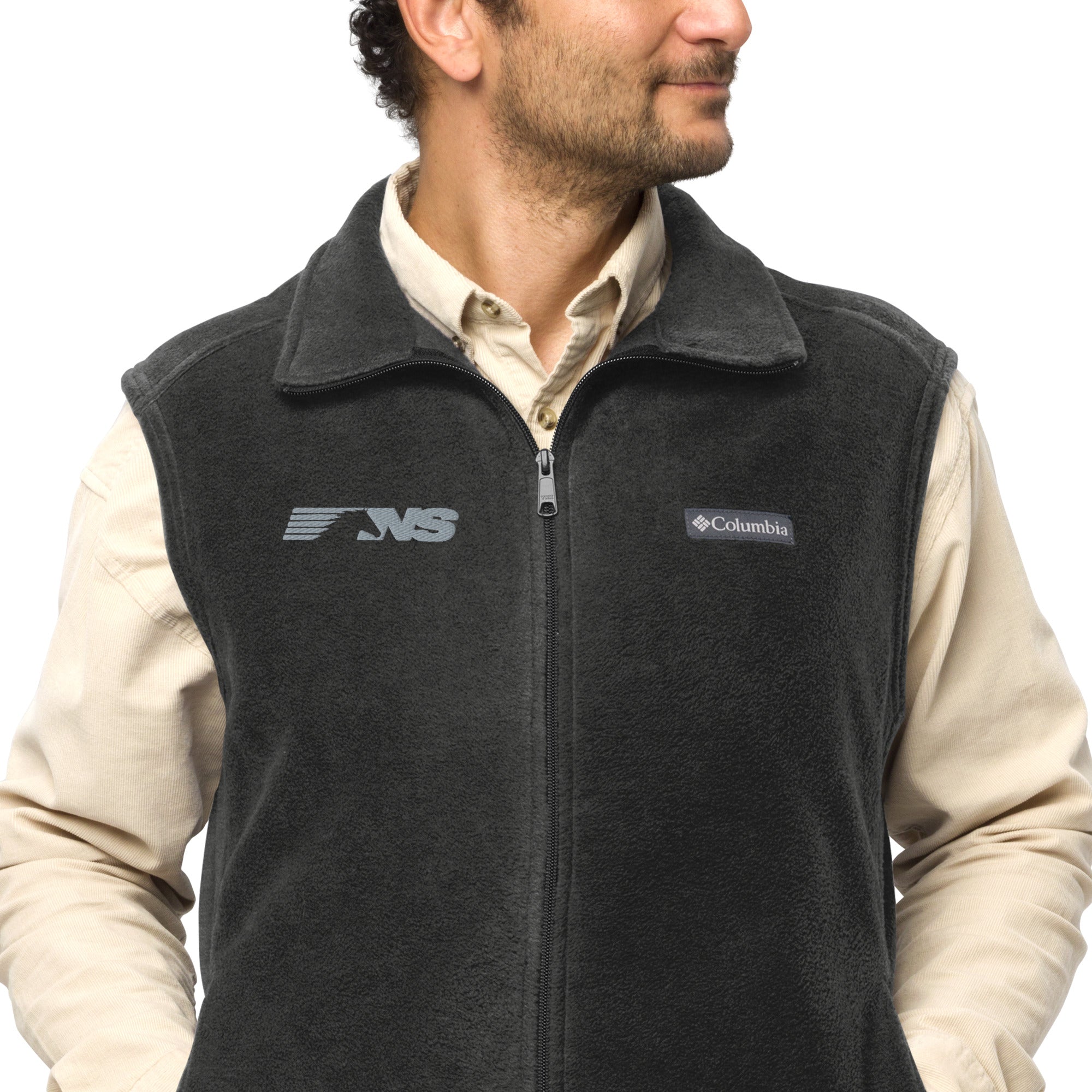 Norfolk Southern Men s Columbia fleece vest Broken Knuckle Apparel