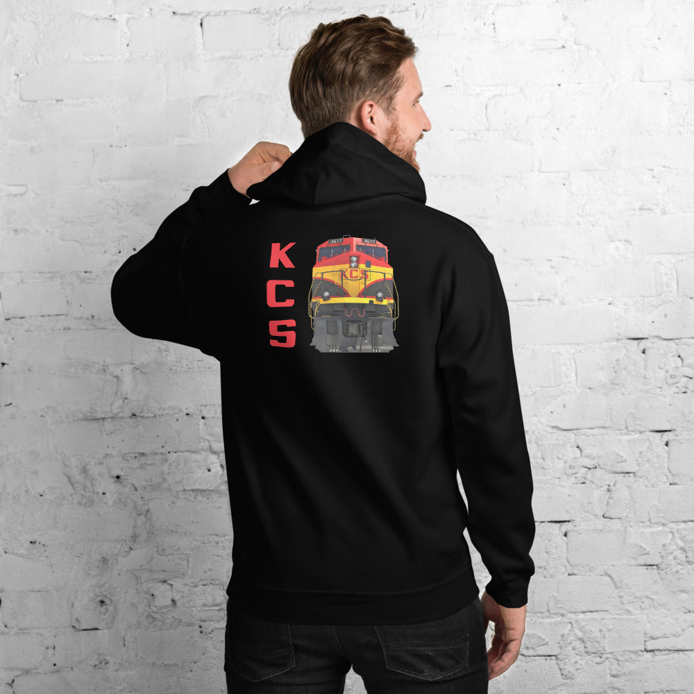 Kansas City Southern Locomotive Pullover Unisex Hoodie - Broken Knuckle Apparel