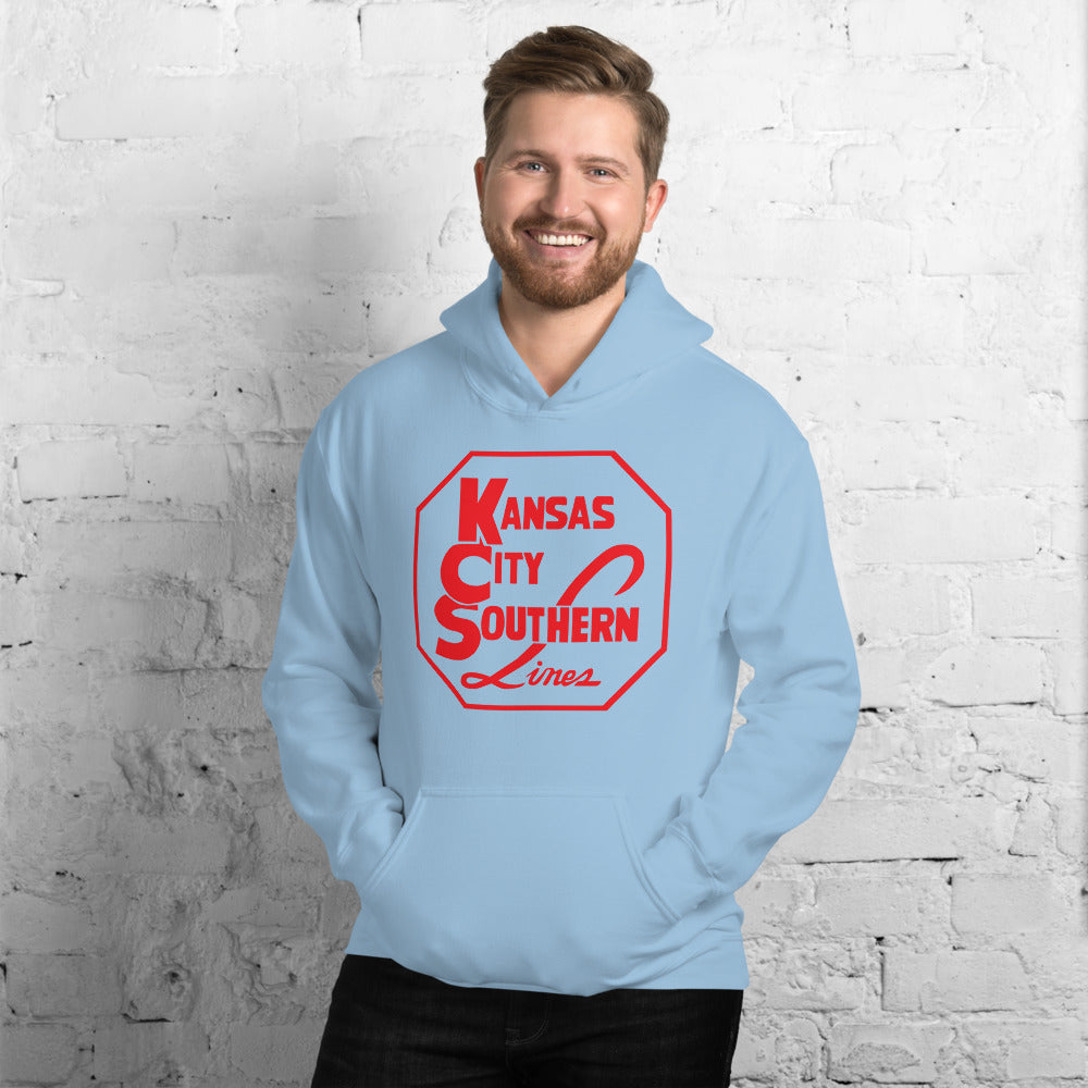 Kansas City Southern Locomotive Pullover Unisex Hoodie - Broken Knuckle Apparel