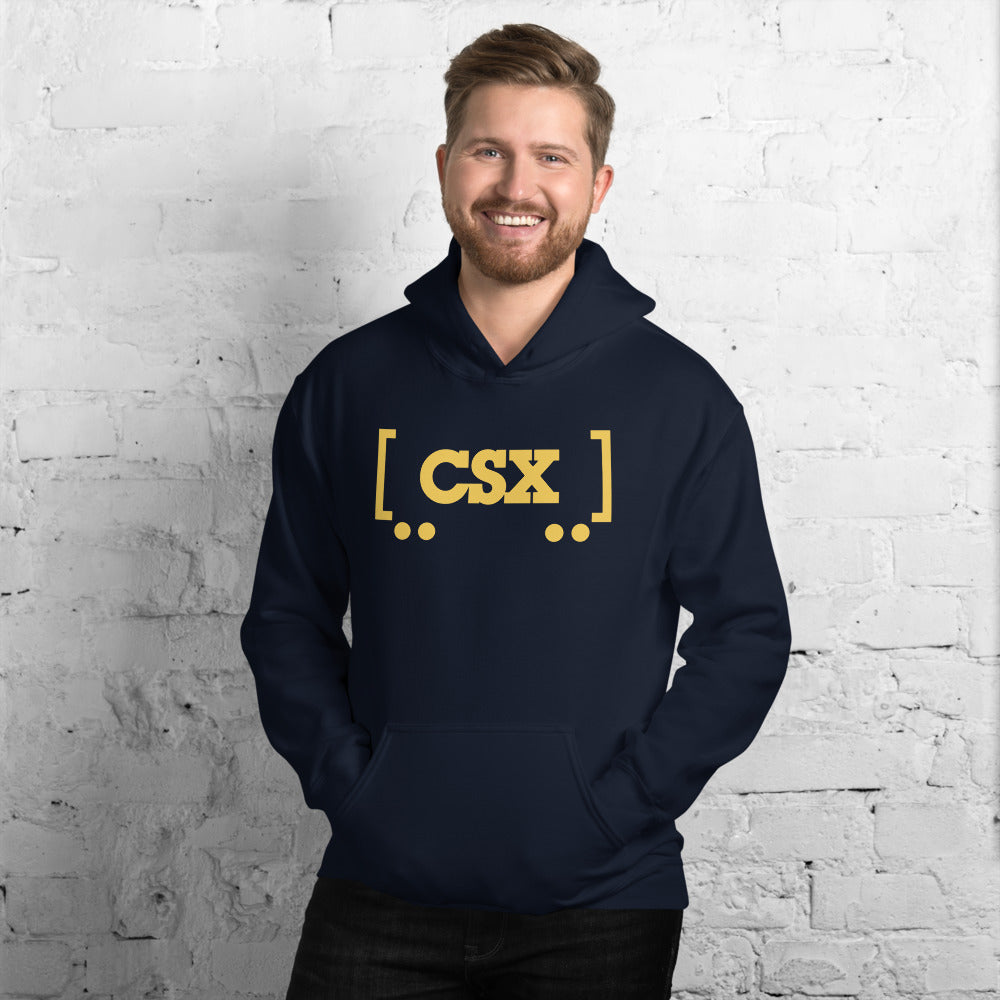 CSX American Flag Pullover Unisex Hoodie - Broken Knuckle Apparel