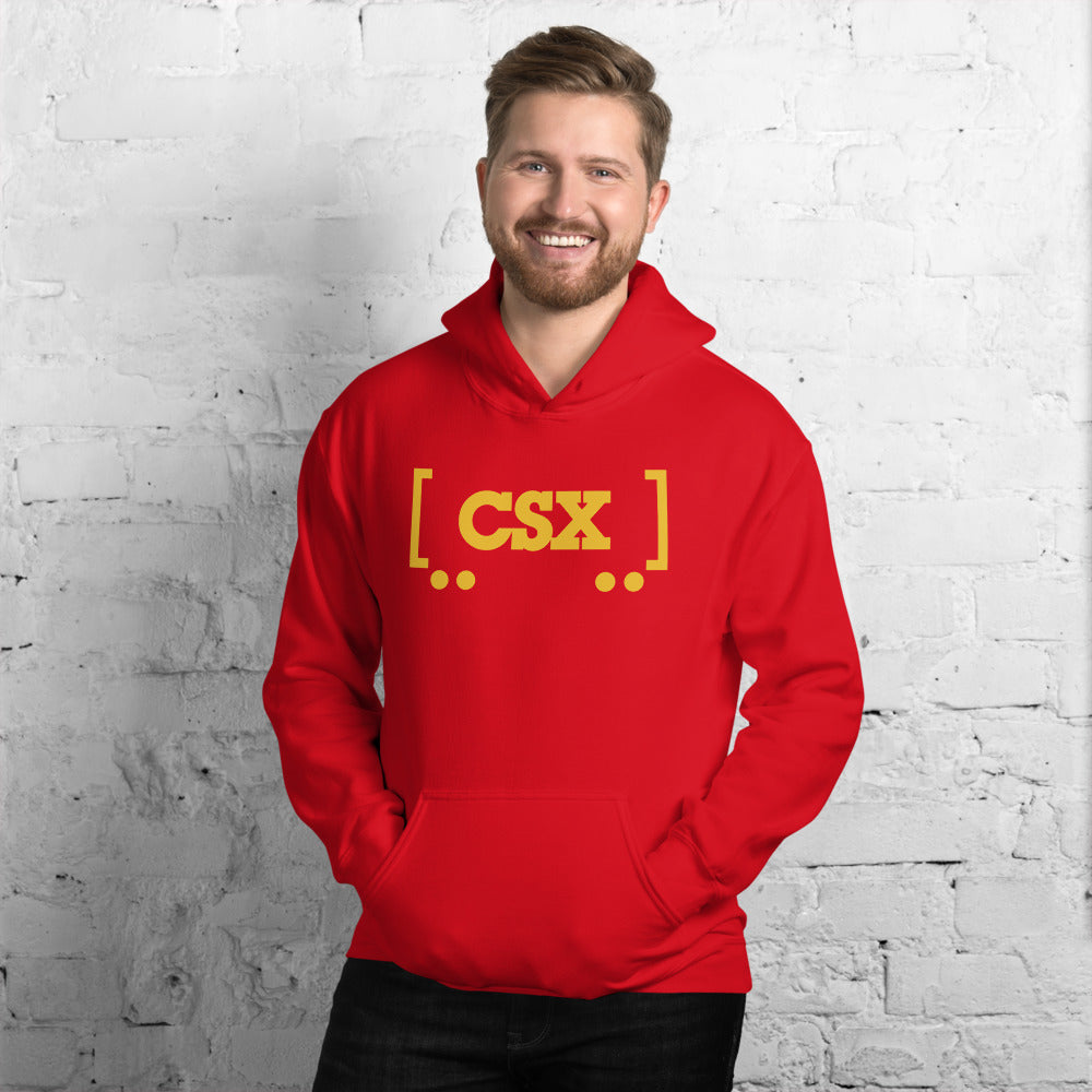 CSX American Flag Pullover Unisex Hoodie - Broken Knuckle Apparel